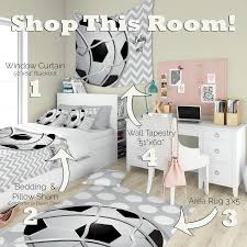 11x14 sports, boys bedroom decor, sports, soccer, football, baseball, basketball, boys, athletic, nursery. Soccer Room Decor Soccer Gifts Chevron Design Girls Room Window Curtains Pillow Sham Bedding Set Area Rug Wall Tapestry 374 Eloquent Innovations