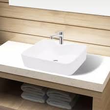Anda tinggal pilih sesuai selera. Jual Classica Italiano Wastafel Cuci Tangan Kamar Mandi Wastafel Keramik Kotak Minimalis Model Toto Aneka Wastafel