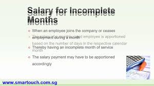 (according to the salary calculation formula for the salary in the example considered), the following payment for labor. Payroll Malaysia Calculation Of Salary For Incomplete Month Youtube