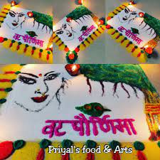 According to the hindu calendar, it falls on the on the full moon day of the. Vat Purnima Poster Rangoli Design Poster Rangoli Rangoli Designs Festival Rangoli