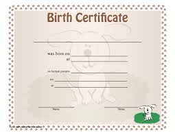 120 best apostille birth certificate texas images on pinterest from fake birth certificate maker , image source: Birth Certificate For Puppies Printable Certificate