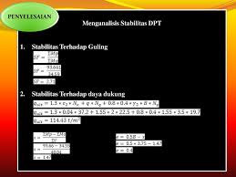 Daya dukung pondasi pada tanah lempung ppt download. Rekayasa Pondasi I Pertemuan 5 Contoh Soal Overall Stability Oleh Ppt Download