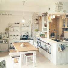 賃貸でもok 100均セリアのレンガシート でおしゃれなお部屋に ホームデコレーションスタイル ダイニングルームのデザイン 家のインテリア