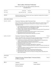 Eager to assist nyc animal care center veterinary technicians and veterinarians in providing basic care for animals. Veterinary Technician Resume Sample Template Example Cv Formal Design Creative Free Download In Pdf