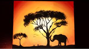 How To Paint A African Safari Desert Sunset W Elephant Trees For Beginners Landscape Easy Tutorial Youtube African safaris take on wildlife safaris in africa, gorilla trekking, birdwatching, adventure. how to paint a african safari desert sunset w elephant trees for beginners landscape easy tutorial