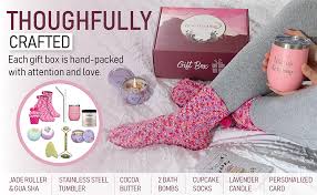 The best gifts for girlfriends are the ones they never think to get themselves. Amazon Com Birthday Gifts For Women Best Gift Box Basket For Wife Mom Daughter Girlfriend Sister Best Friend Mother Care Package Present For Her With 7 Premium Unique Gifts Happy