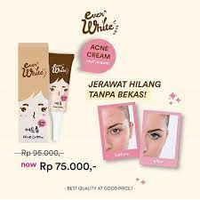 Everwhite Acne Cream Obat Jerawat 15gr Idr 75 000 Menghilangkan Jerawat Dengan Cepat Untuk Segala Jenis Jerawat Jer Obat Jerawat Jerawat Masker Mata