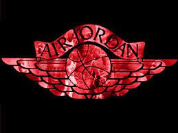 Maybe you would like to learn more about one of these? Air Jordan Cool Logo Famous Brand Red Black Background Wallpaper Brands And Logos Wallpaper Better