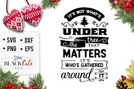 Download It S Not What S Under The Tree Svg Graphic By Blackcatsmedia Creative Fabrica PSD Mockup Templates