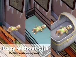 Removed the lower part, the bed. The Sims Resource Baby And Crib