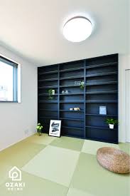 書棚のある家 書棚 和室 家