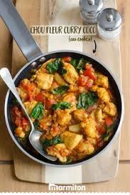 Chou Fleur Curry Coco Au Cookeo Recette Cuisiner Le Chou Curry Coco Cuisiner Le Chou Fleur
