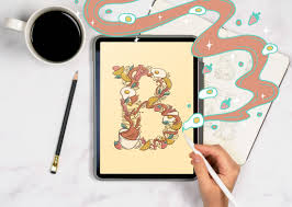 Use this list of cool and easy drawing ideas for inspiration for your next art. How To Draw An Illustrated Letter In Procreate Belinda Lettering Artist And Illustrator Chicago