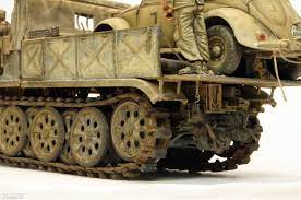 德国famo18吨半履带车 田宫 静态模型爱好者 致力于打造最全的模型评测网站 military vehicles model tanks military modelling