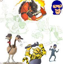 A sandman replacement pack for pokemon fans everywhere. Tf2 Pokemon By Black Charizard On Deviantart