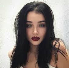 Black hair is often seen as a shade that's sexy, mysterious and dramatic. Pinterest Efronxd Black Hair Blue Eyes Dark Hair Makeup Looks