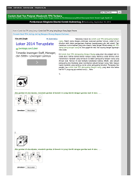 Maybe you would like to learn more about one of these? Soaltpaku Blogspot Com 2013 08 Contoh Soal Tpa Jaring Jaring Bangun Html Pdf