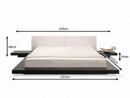 franciaagy ejjeli asztallal japan dizajn 180x200 cm zen bedroom bed design bed furniture bedroom design