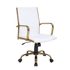 Lumisource Master Adjustable Office Chair With Swivel Reviews Furniture Macy S In 2020 Adjustable Office Chair Gold Office Chair Contemporary Office Chairs