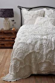 My 3 Monsters 31 Days To A Brand New Room Day 24 Anthro Knock Off Rivulets Bedding Part 1 Home Home Bedroom White Bedspreads