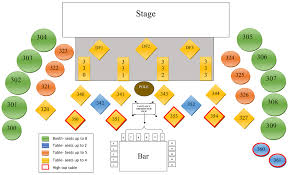 Seating Chart Tim Mcloones Supper Club Asbury Park Nj