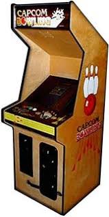 Arcade machines reached the peak of its popularity sometime around the 1980s. Capcom Bowling Videogame By Capcom