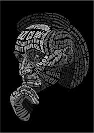 35 Brilliant Examples Of Typographic Portraits Typographic Portrait Typography Portrait Typography Graphic