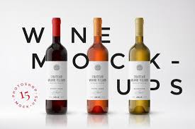 ✓ free for commercial use ✓ high quality images. Premium Collection With Wine Label Bottle And Packaging Mockups