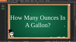 As there are 4 quarts in 1 gallon so a gallon is about 128 ounces and when it is divided by 16.9 then it is equal to 7.5 bottles per gallon. How Many Ounces In A Gallon Youtube