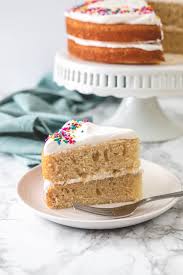 Eggless Vanilla Cake
