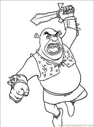 Shrek printable coloring pages are a fun way for kids of all ages to develop creativity, focus, motor skills and color recognition. Pin Pa Coloring Pages Shrek