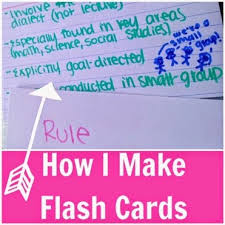 Use a template to make printable flash cards. How To Make Flashcards Miss Francine S Website 2020 2021