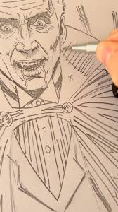 Dracula sketch. Trying to fill up my sketchbook before Thought Bubble. ,  #dracula #horrorart #comicart #sketch #universalmonsters #universalstudio  #hammerhorror