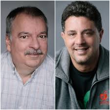 Please help us wish Board Member Gene O'Brien and Rehearsal Supervisor Todd  Greenstein a very happy birthday today! 🥳🥳 📸: Tatiana Daubek Photography