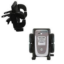 Gomadic Brand Horizontal Black Leather Carrying Case for the Motorola V360  with Integrated Belt Loop and Optional Belt Clip
