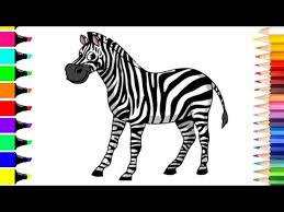 Color online with this game to color masks coloring pages and you will be able to share and to create your own gallery online. How To Draw Zebra Myhobbyclass Com
