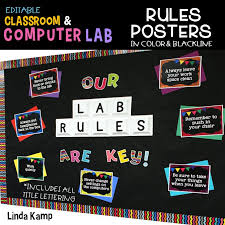 Computer lab design computer lab rules computer lab decor elementary computer lab computer lab classroom computer teacher computer lessons computer theme computer class. Spruce Up Your Computer Lab With Chalkboard Decor Around The Kampfire