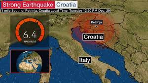 There is a lot of activity in the crust of the earth, and in the underlying layers of the mantle, and all essentially, the abundance of heat in the earths core gives rise to convection currents of mantle. The Weather Channel On Twitter Just In Strong Earthquake Causes Serious Damage In Croatia The Latest Https T Co Vgbb3bg0gh