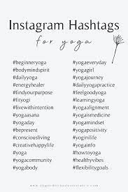 Yoga Hashtags Instagram Marketing Tips Social Media Hashtags Marketing Strategy Social Media
