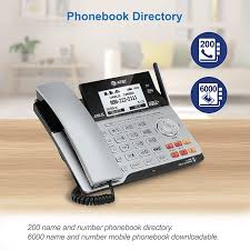 Buy At T Tl86103 2 Line Corded Cordless For Small Business With Answering Machine 2 Mailboxes Connect To Cell Caller Id Announcer Intercom Line Power Long Range Expandable To 12 Handsets Online In Hong Kong B00li8q7wi