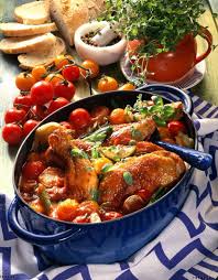 Hahnchenteile Mit Kirschtomaten Und Lauchzwiebeln Rezept Lecker Kirschtomaten Lauchzwiebeln Rezepte