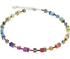 40 cm + 6 cm verlängerungskette. Coeur De Lion Glassteinkette Bunt K4245 Ab 114 42 Preisvergleich Bei Idealo De