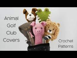 Pin On Amigurumi Crocheted Golf Club Covers