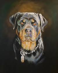 Pet portrait painting from photos. Dog Portrait Painting By Caroline Van Wyke Pet Portraits Dog Portraits Painting Dog Portraits