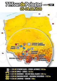 W czwartkowy wieczór, w telewizji polskiej zaprezentowano trasę tegorocznej, 78. Tour De Pologne 2020 Mapa Zapowiedz Radio Lodz