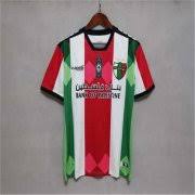 Chile's palestino soccer team and their jerseys, which replace the numeral 1 with an outline of the entirety of israel, the west bank and gaza. Cheap Deportivo Palestino Jersey Discount Deportivo Palestino Kits Deportivo Palestino Shirts Wholesale Soccerfollowers