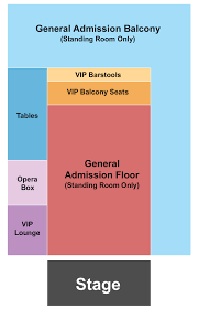 Mercury Ballroom Seating Chart Louisville