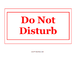 Buchen in über 85.000 reisezielen weltweit. Do Not Disturb Signs Pdf Treefreak