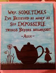 Alice In Wonderland Quote Canvas Alice And Wonderland Quotes Canvas Quotes Alice In Wonderland