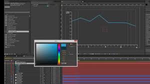 Infographics After Effects Template Line Graph Tutorial